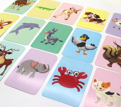 China Custom Printed Flash Cards 2019 Educational Learning Alphabet Flash Cards Custom Fun for sale