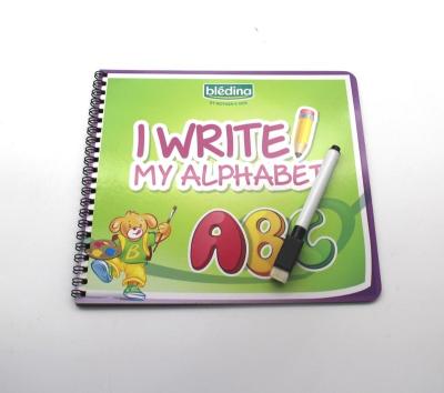 China Quality: Excellent High Quality Cloth and Clean Book I Write My Alphabet Kids Promotional Gift for sale