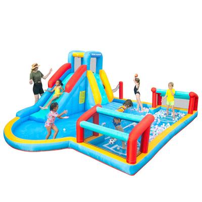 China Trendy Doctor Dolphin EN71 Kids Jumping Commercial Inflatable Slide Water Castle Bounce Bouncy Castle Bouncy House for sale