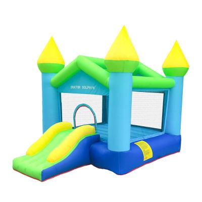 China Family Party Doctor Dolphin CE Bouncer House Bouncy Castle Inflatable Bouncing Jumping Slide For Kids for sale