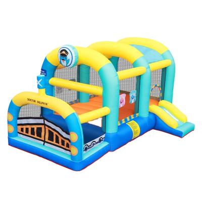 China Bouncy Family Party Doctor Dolphin Wholesale Cheap Price Bounce House Children Amazing Jumping Bouncy Castle for sale