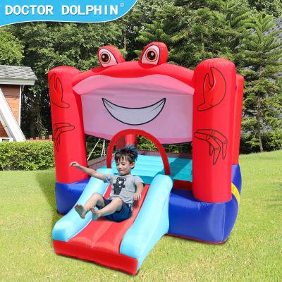 China Doctor Dolphin Children's Multifunctional Playground Inflatable Castle Bounce House Air Jumping Bounce for sale