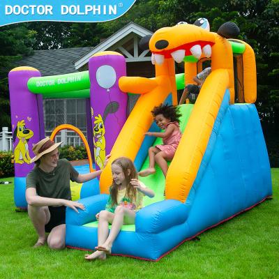 China Multifunctional Air Bouncy Castle Chamber Candy Doctor Dolphin Magic Puppy Bounce Jumping Castle For Kids for sale