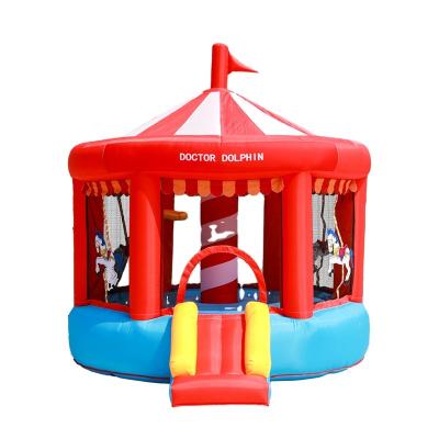 China New Modern Design Doctor Dolphin Kids Jumping Inflatable House Bouncy Castle Bounce House for sale