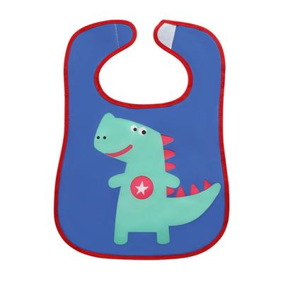 China High Quality Cute Washable Bibs Double Side Baby Toddler Kids Waterproof Sleeveless Kids Feeding Eating Shirt Bib for sale