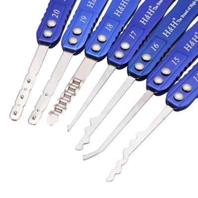 China Guaranteed Unique 30pcs Stainless Steel Quality Tools Open Key Locksmith Tool Kit Easy To Carry Locksmith for sale