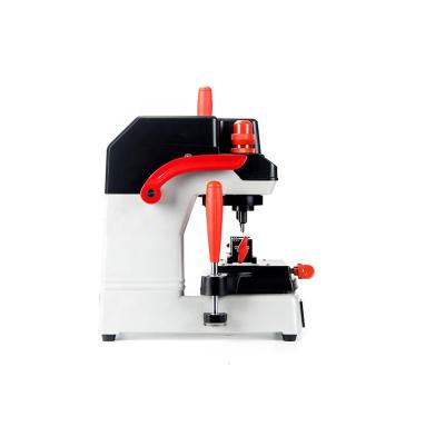 China high quality more precise manual key cutter key duplicate machine with all aluminum alloy body 390*230*430mm for sale