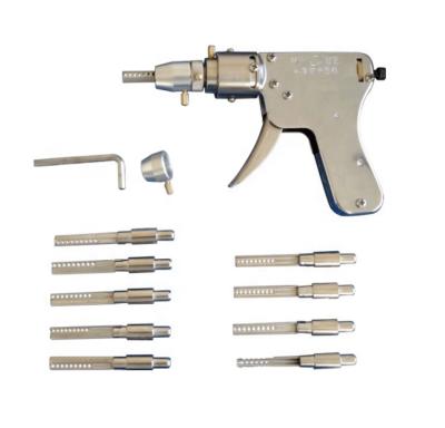 China Price suitable the main iron good quality all open the gun door opener lock opening gun set for sale