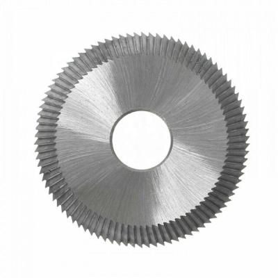 China New Simple Operation Cylinder Key Machine Wholesale Listing Milling Cutter For Main Machine High Speed ​​Steel Single Side Natural Color Blade for sale