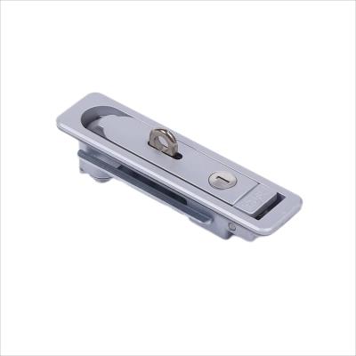 China KERONG Train Cabinet Machinery Zinc Alloy Flat Switch Rod Handle Box Flat Lock Open For Distribution Box for sale