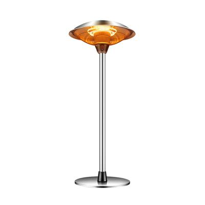 China Hotel SF-1500D Table Top Indoor Outdoor Circular Tube Halogen Electric Patio Heater for sale