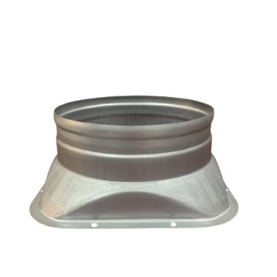 China HVAC system/air conditioning metal flange vent inlet fan cone air condition connector flange/vent pipe for HVAC system for sale