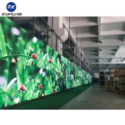 China Indoor star player p1.5 indoor p2 p2.5 p3 p3.91 p4 500x500 die casting aluminum stage advertising billboard led screen for sale