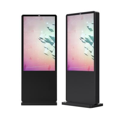 China Outdoor Brightnesss 86inch Height Waterproof Totem Outdoor Digital Signage Advertising Player for sale