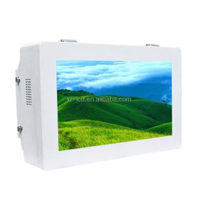 China Outdoor 32 All In One Indoor Outdoor Android Free Standing Wall LCD Display Advertising for sale