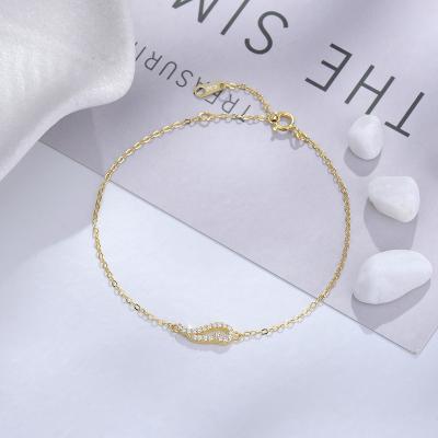 China FASHIONABLE Women's Jewelry Bangle Tongling Bracelets 925 Sterling Silver Crystal Beaded Fashion Accessory Chain Custom Bracelets for sale