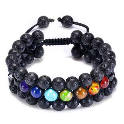 China FASHIONABLE Natural Stone Color Stone Stretch Bracelets Charm Bracelet Beaded Charm Bracelet TONGLING Designer Charms Bracelets In Bulk for sale