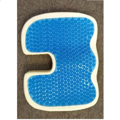 China Massage Gel Layer Coccyx Memory Foam Orthopedic Cooling Cushion for sale