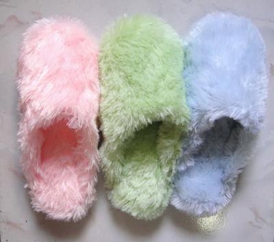 China Other poodle fur memory foam slipper, long fleece slipper for sale