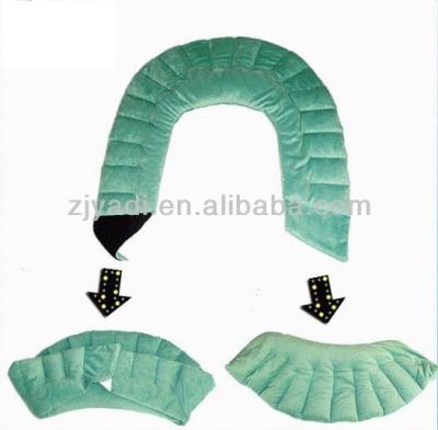 China Memory Wheat Seeds Shoulder Heating Neck Wrap Heath Heat Massage Neck Wrap-Green for sale