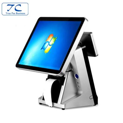 China ABS TruePos Dual Contact Display POS System Without Printer and Card Reader for sale