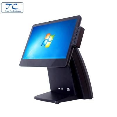 China Stylish Sharp ABS Double Touch POS System / Cash Register for sale