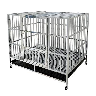 China Wholesale Breathable Cat Cage Collapsible Pet Cage Animal Pet Amazon Success Factory Goods Foshan Stainless Steel Pet Cage for sale