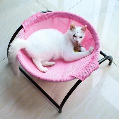 China Wholesale Durable Breathable Minimalist Round Pet Bed Cat Bed Cat Cooling Bed Factory Travel Amazon Cooling Bed Business Success Style for sale