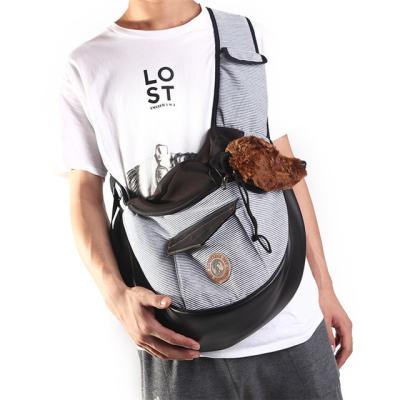 China Amazon Breathable Factory Wholesale Portable Comfortable Cross - Body Bag Woman Cat Sling Bag Pet Bag For Cat for sale