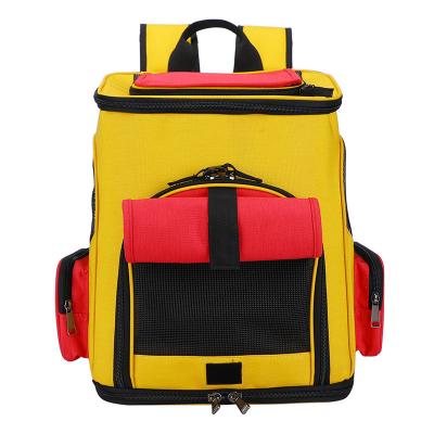 China Amazon Breathable Factory Wholesale Success Large Space Can Be Folded Minimalist Style School Bag Cat Bag Carrier Cat Travel Bag for sale