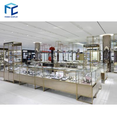 China Modern Or Customize Shop Watch Store Interior Design , Wooden Watch Shop Display Cabinet for sale