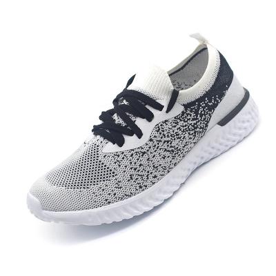 China Blue/grey/red/white EVA knit low upper cement women shoes with cheap price for sale