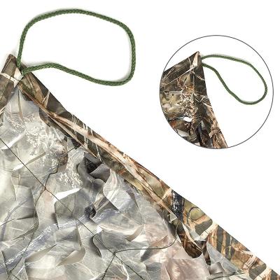 China 150D Forest Two Way Military Net Double Sided Camouflage Netting Camouflage for Hunting and Shooting for sale