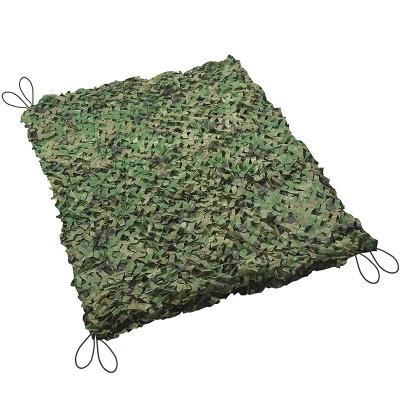 China Forest High Quality Fire Retardant Camouflage Net Hunting Blinds for Hunting Sunshade Military Shooting Decoration for sale