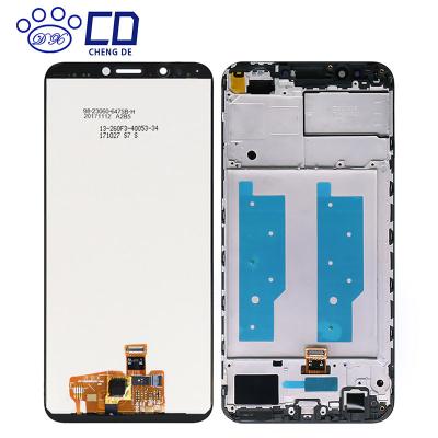 China Mobile Phone LCD Display Touch Screen Digitizer Panel Assembly Replacement Parts For Huawei Honor 7C Frame For Honor 7C for sale