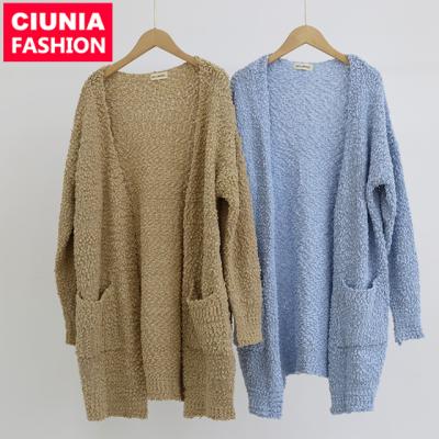 China 2020 Autumn 190# Turkish Islamic Clothing Ladies Tops Long Muslim Sweater Women Winter Wear Coat M L XL / Customized for sale