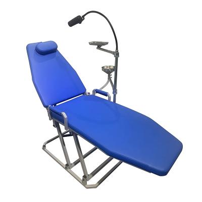 China Folding Chair Portable Cheap Dental Mobile Dental Metal Unit Chair Unit for sale