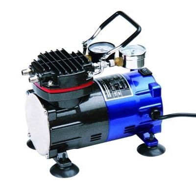 China Airbrush Compressor Mini Airbrush Makeup Oil Free Mini Air Compressor for sale