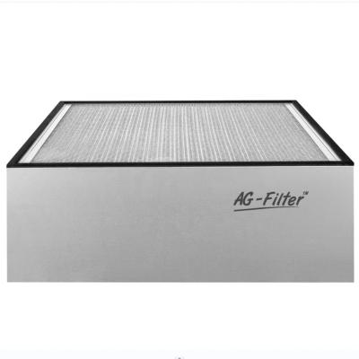 China Industry Hospital Conditioner/Semiconductor Manufacturing AHU 99.99% 0.3 Micron H13 H14 HEPA Filter 63X63 HVAC System Industrial Air Filter For Hospital Clean Room Air Conditioning for sale