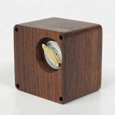 China Modeling Speakers Small And Delicate Walnut Music Box Birthday Gift for sale