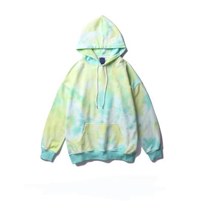 China Anti-Wrinkle Logo Tie Dye Set Custom Made High Quality Zip Up Hoodie Custom Sweatshirt for sale