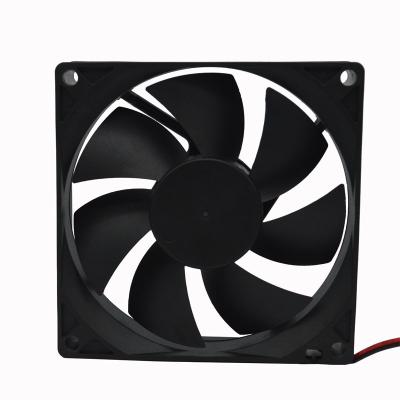 China High quality hotels wall fan 92 x 92 x 25 mm brushless DC fan / 12V electric fan for vacuum cleaner, fridge, oven. for sale