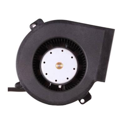 China Anti 97mm Oven Fan Motor High Temperature 9733 Metal DC Blower Fan 24v 12v Air Flow High Temperature Fireplace Blower Fans 3000 - 7000 RPM High for sale