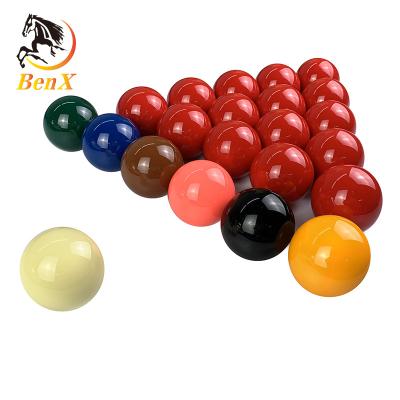 China High Quality Resin Benxiao Pool Ball Sets Billiard Snooker Ball Billiard 3A Grade for sale