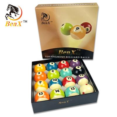 China Super Resin Benxiao Quality 5A Tournament Snooker Ball Pool Ball Hot Sale Model for sale