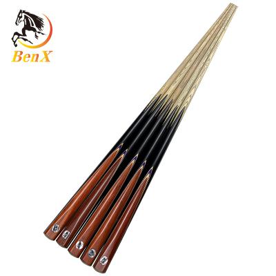 China Benxiao H-1 High Quality Ash Pool Cues Snooker & Snooker Wooden Cues Snooker/Snooker Billiard Cues for sale