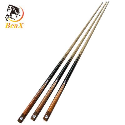 China H-11 One Piece Style Snooker Cues Factory Price Solid Wood Billiard Pool Cues Sets 01902 for sale