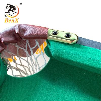 China Cotton Mini Pool Table Benxiao Children Billiard Table Factory Direct Sale 120cm Net Legs Adjustable for sale