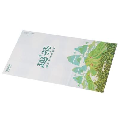 China Recyclable Mini Commodities White Packaging Custom Printed Bread Paper Bags Without Handle for sale