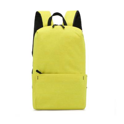 China Cheap Outdoor Waterproof Backpack Mini Backpack With Custom Logo Oxford Solid Color Travel Small for sale